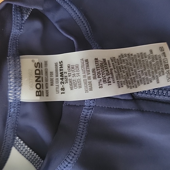 Bonds rashguars size 2 18-24m - Picture 2 of 2